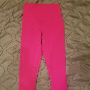 Lululemon Align Ruby red